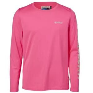 Women’s Magellan Outdoors Boyfriend Fit Long Sleeve Shirt Pink S